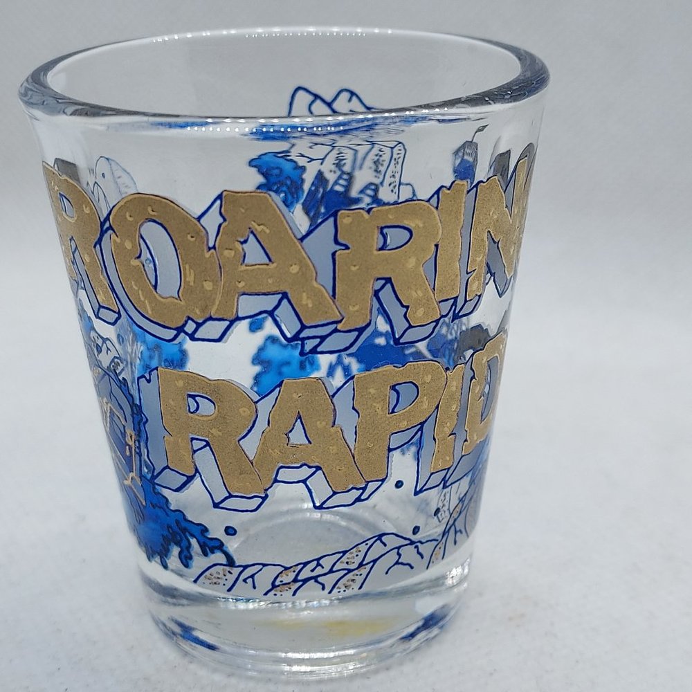 Magic Mountain Roaring Rapids shoit glass